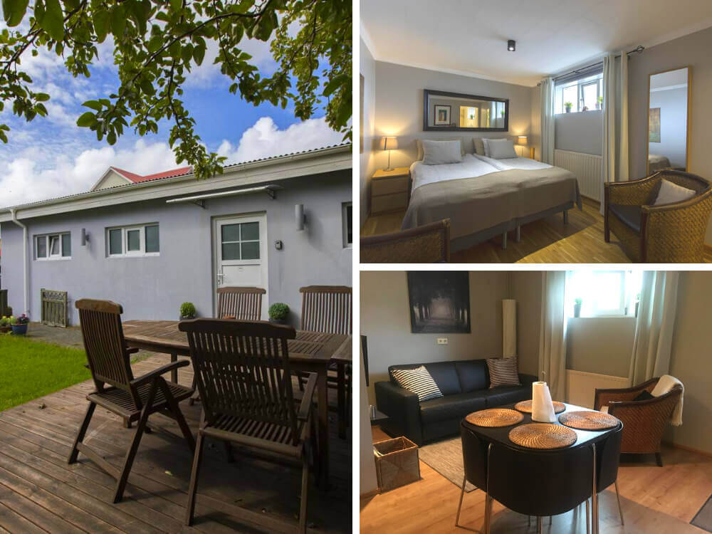 Overnachten Keflavik in het A. Bernhard Guest House IJsland