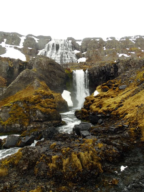Bezienswaardigheden Westfjorden Dynjandi waterval