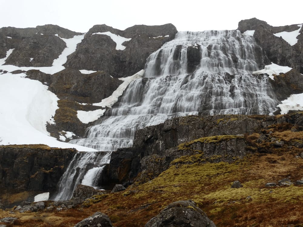 Dynjandi waterval Westfjorden IJsland