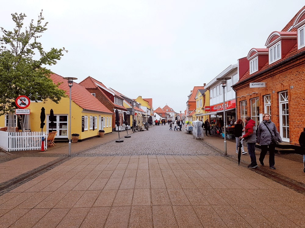 Dorp Skagen Noord-Jutland Denemarken