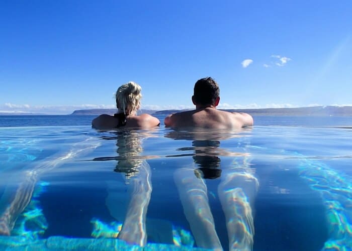 Hottubs Drangnes IJsland