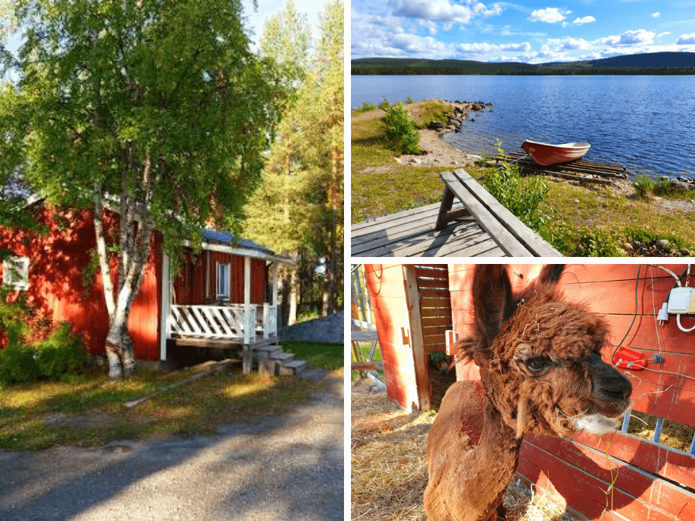 Skabram camping en stugby Jokkmokk