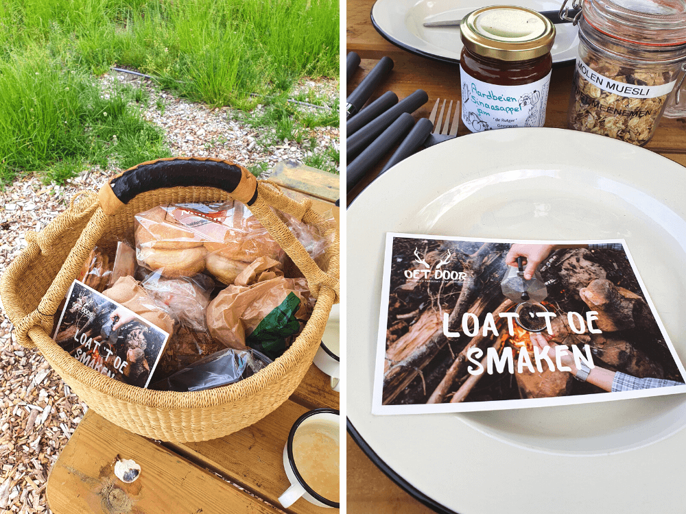 Ontbijten streekproducten Oetdoor