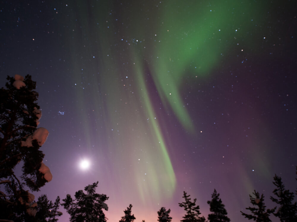 Noorderlicht in Zweden