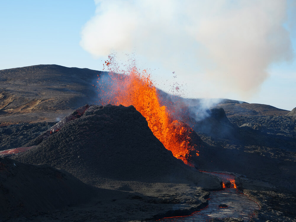 Breng een bezoek aan de vulkanen op IJsland