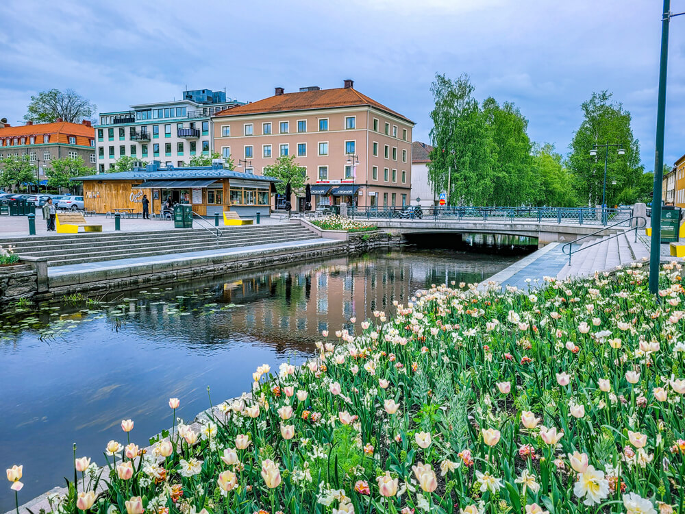 Stad Alingsas Zweden