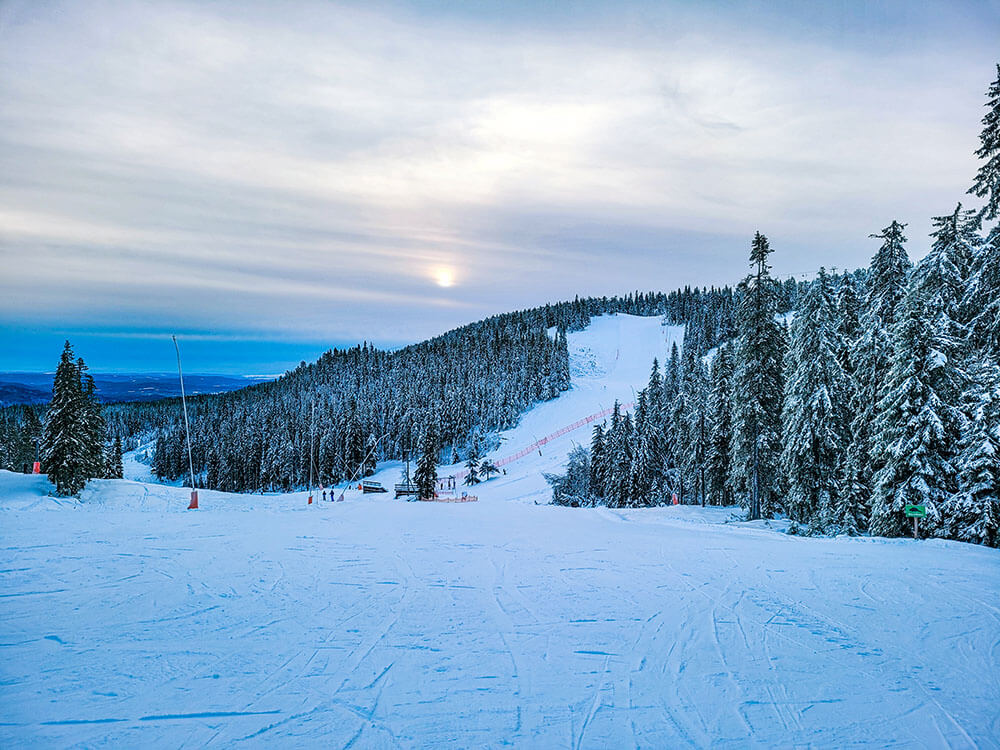 Hovfjället wintersport Zweden