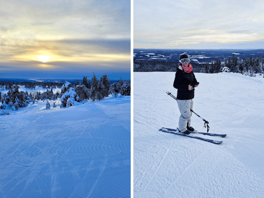 Winter in Dalarna Hovfället Zweden