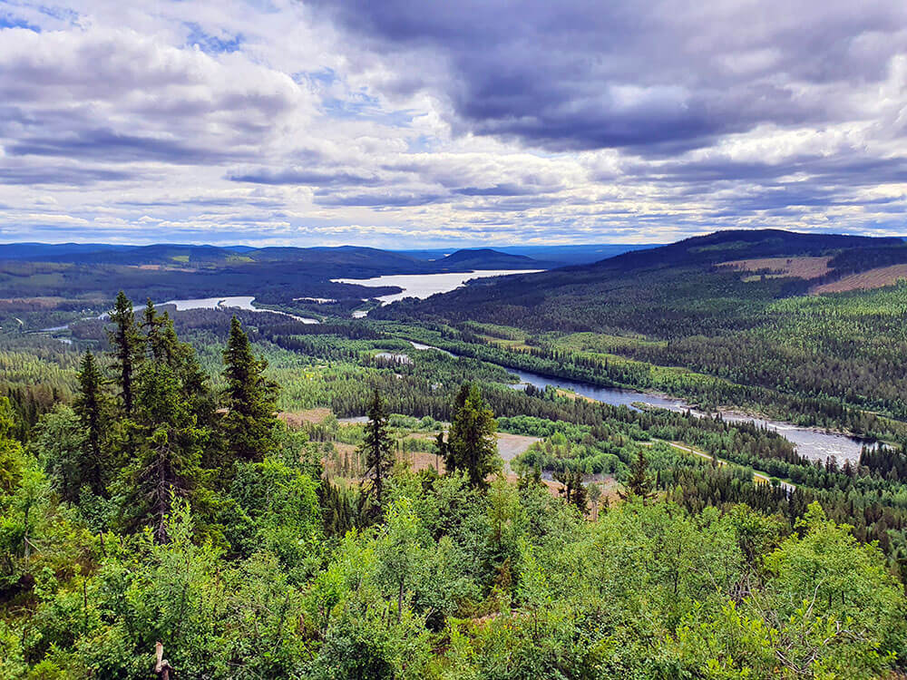 Wildernisroute, de mooiste weg van Zweden