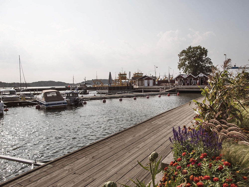 Eiland Vaxholm Stockholm