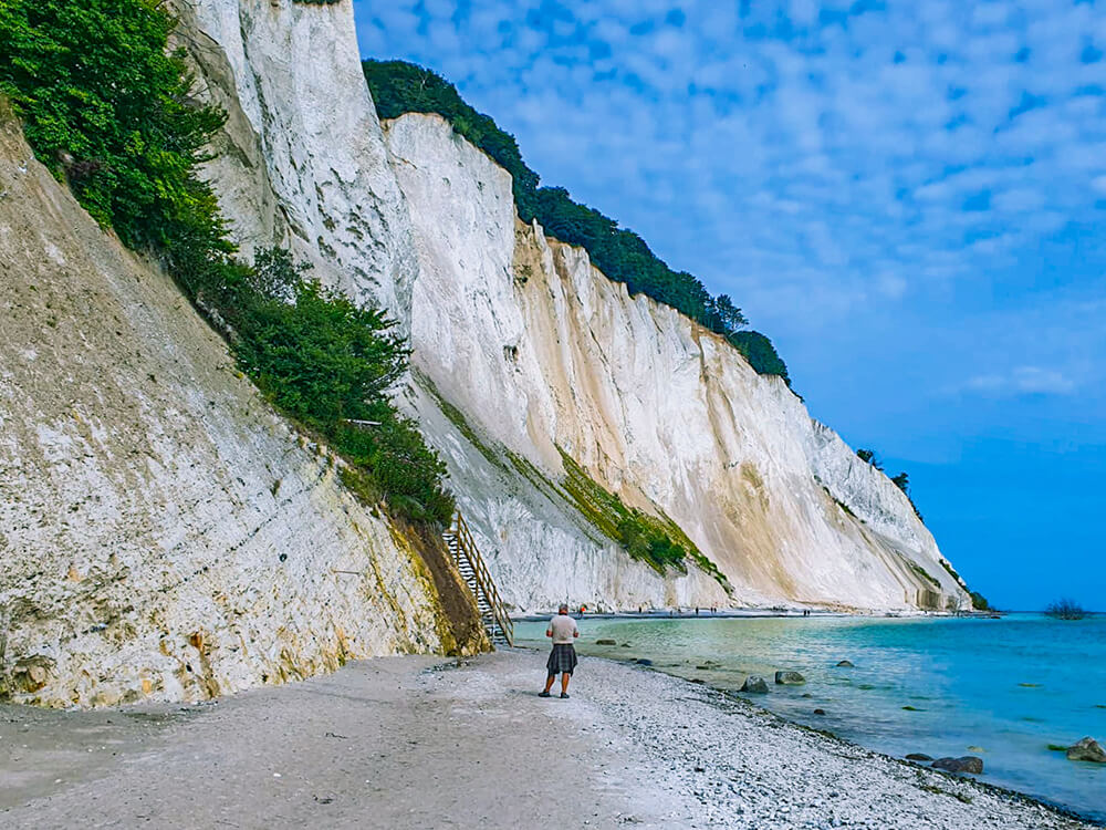 Vakantie Denemarken: witte krijtrotsen eiland Mon